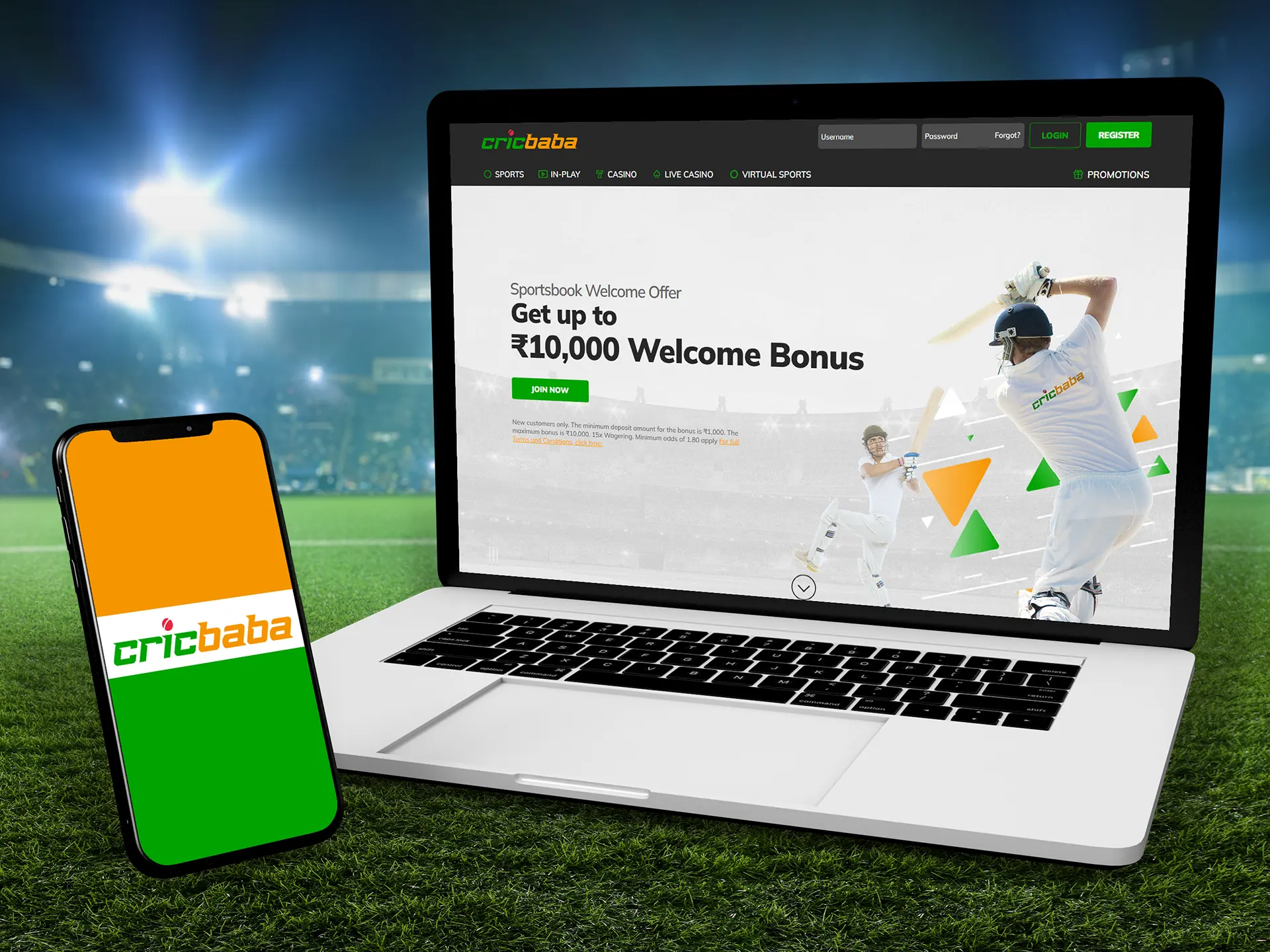 Cricbaba betting company is a best place to bet on sports.