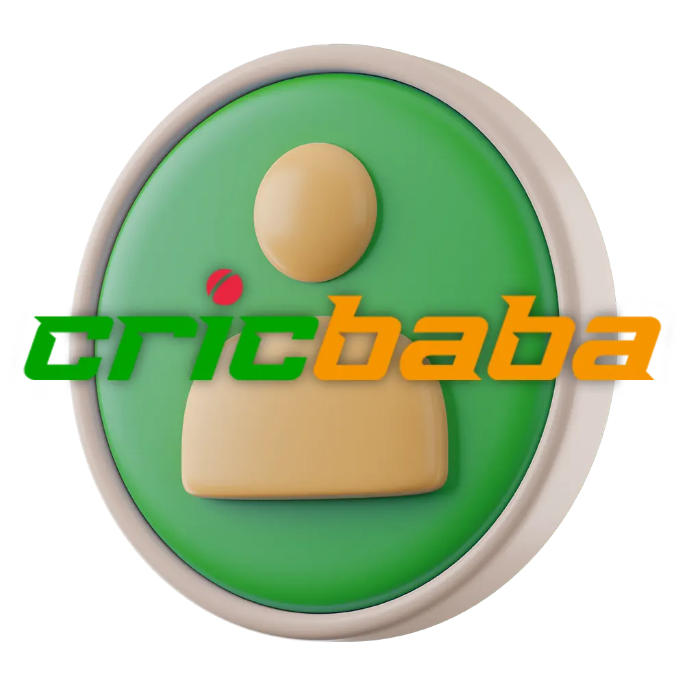 Registrate and get bonus at Cricbaba betting company.
