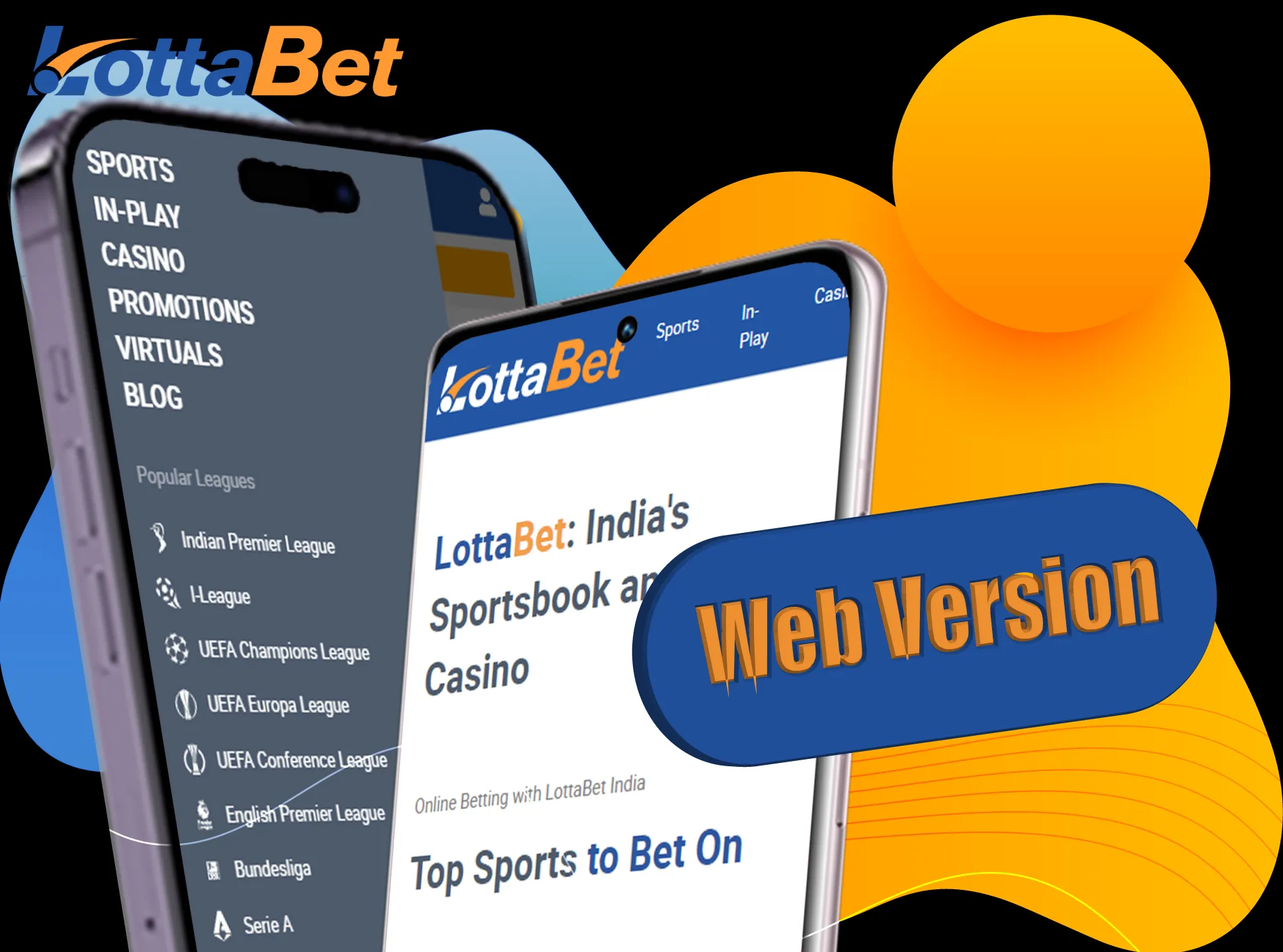 Lottabet website is fast and convenient to use.