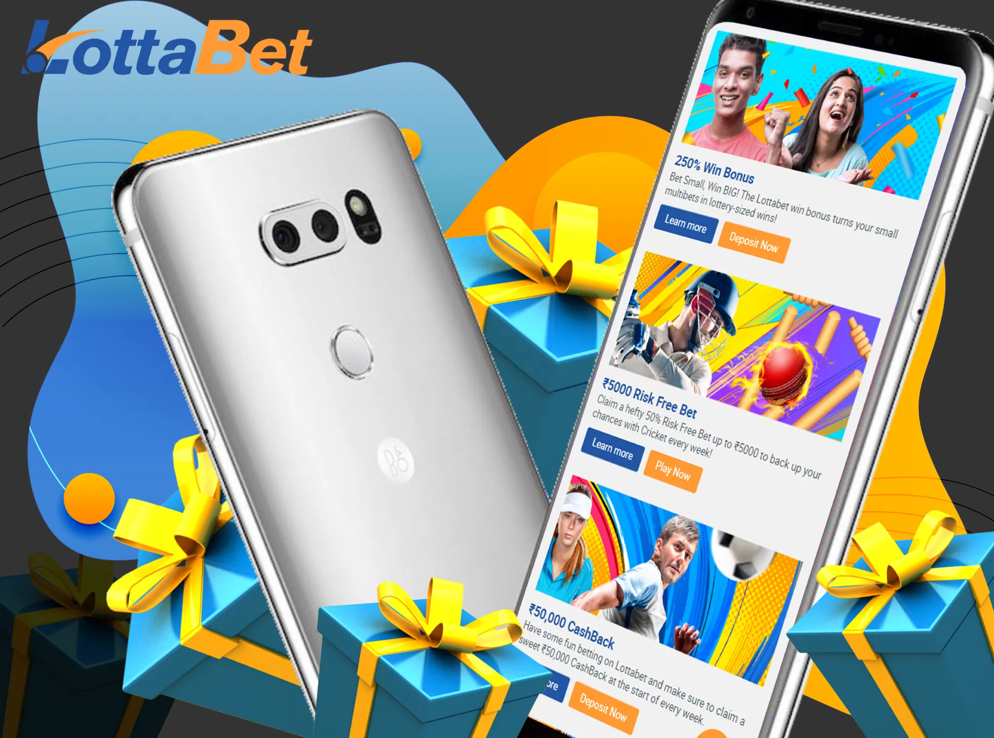 You will find other different bonuses on the Lottabet promo page.