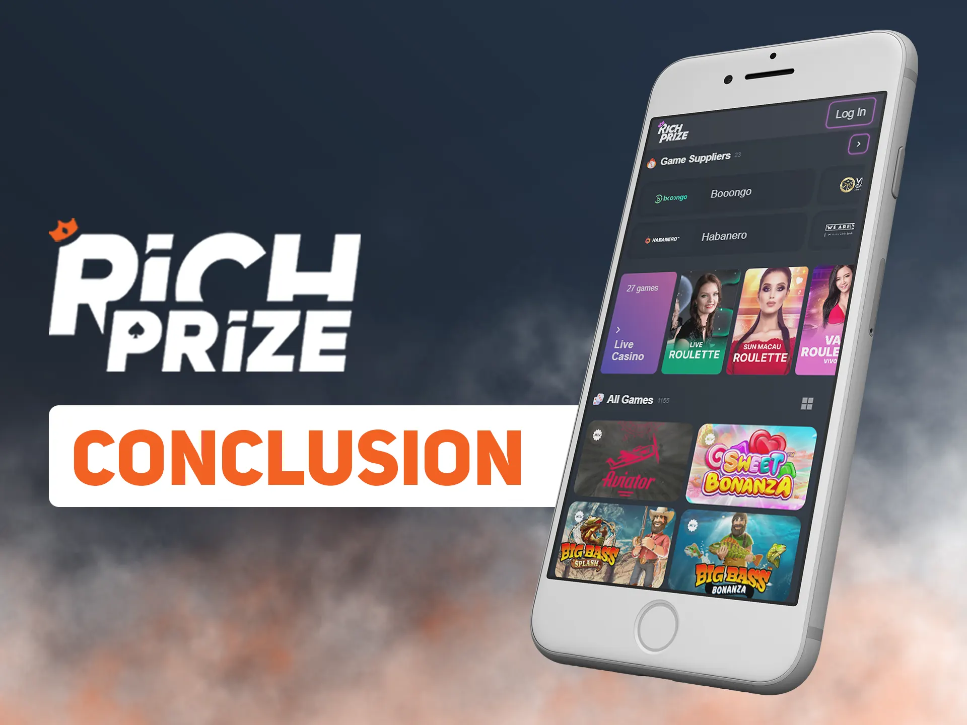 Richprize app is convinient addition to main site.
