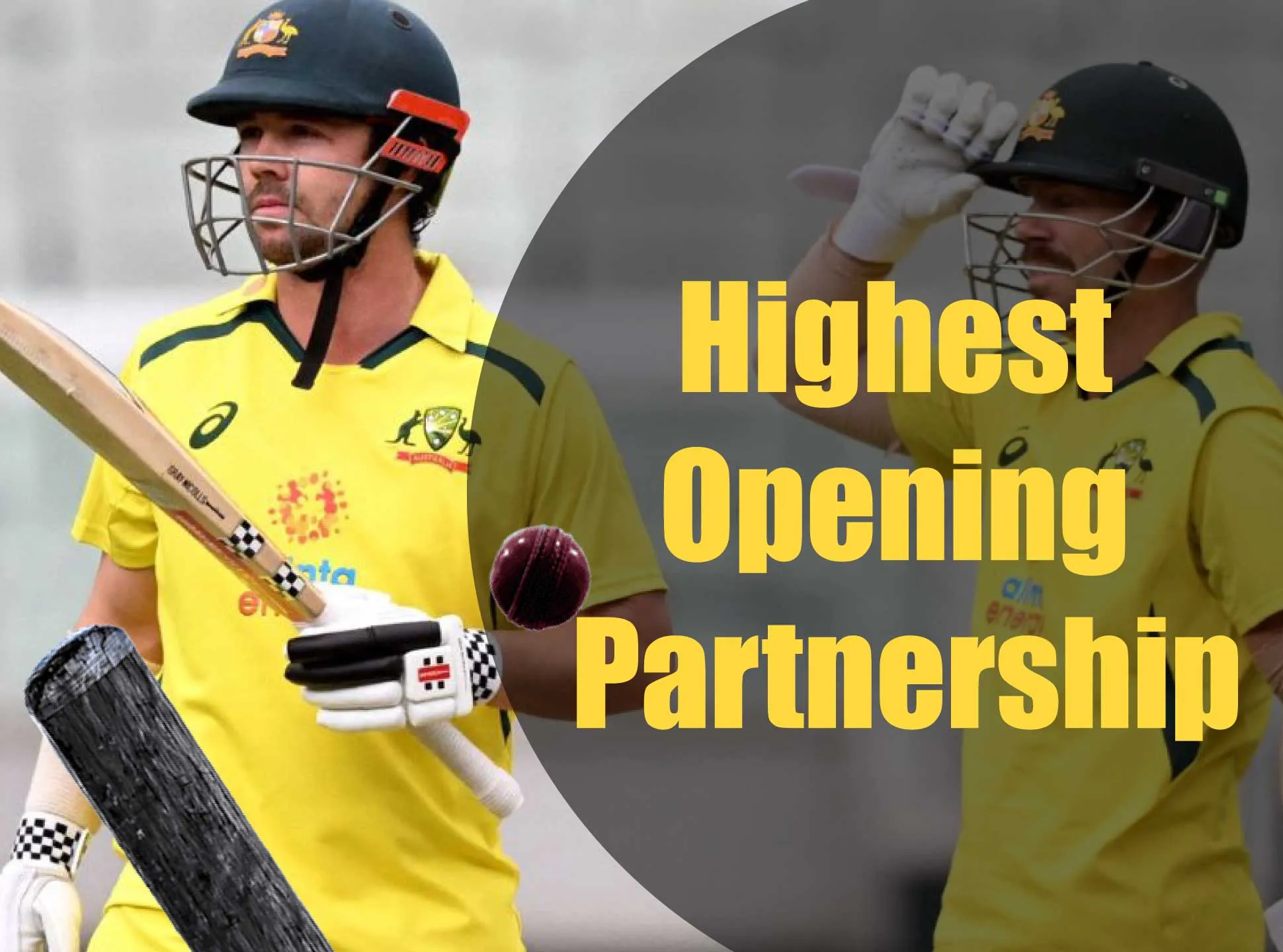 Place bets on the highest opening partnership.