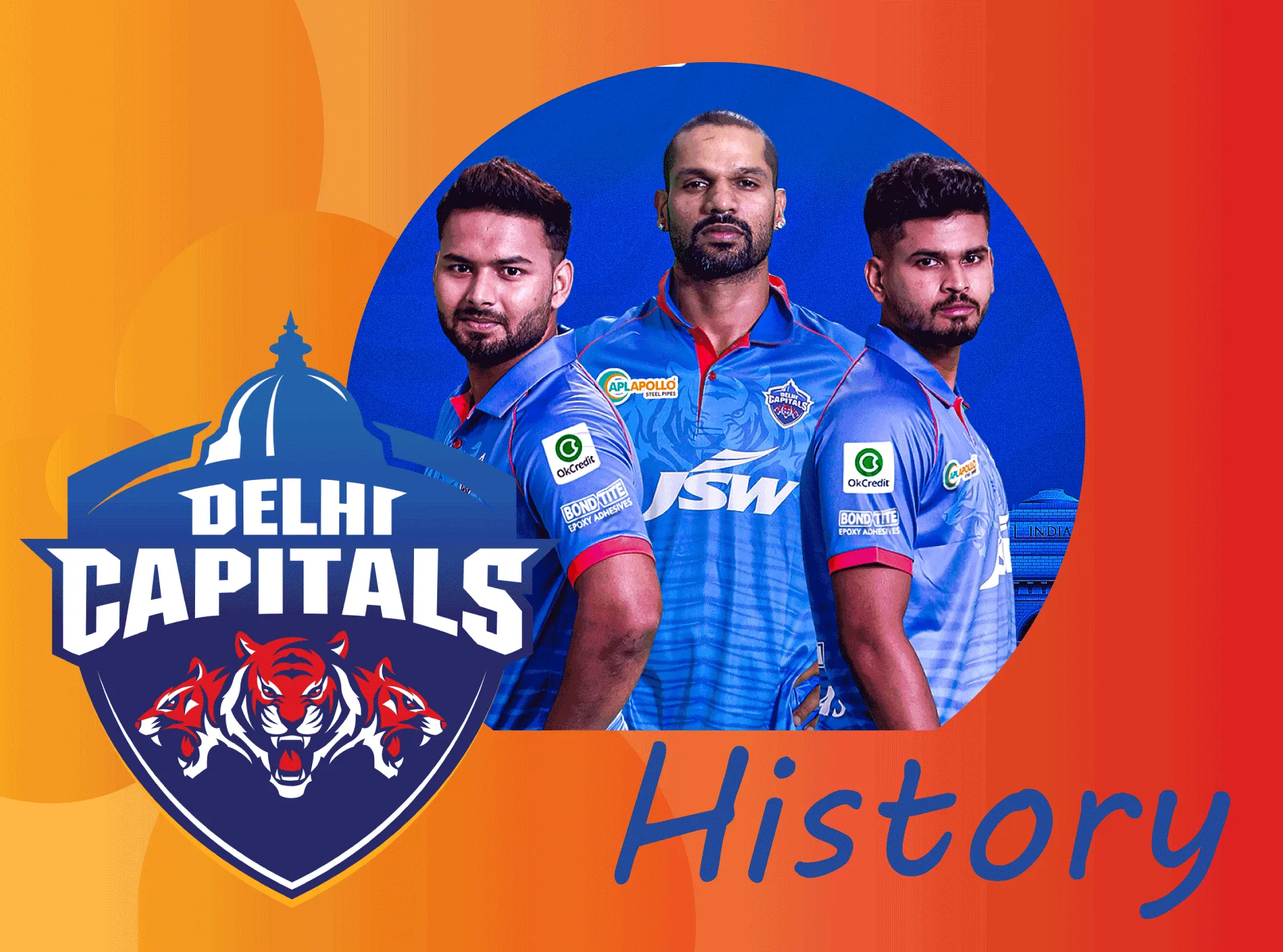 The history oh Delhi Capitals starts from 2008.
