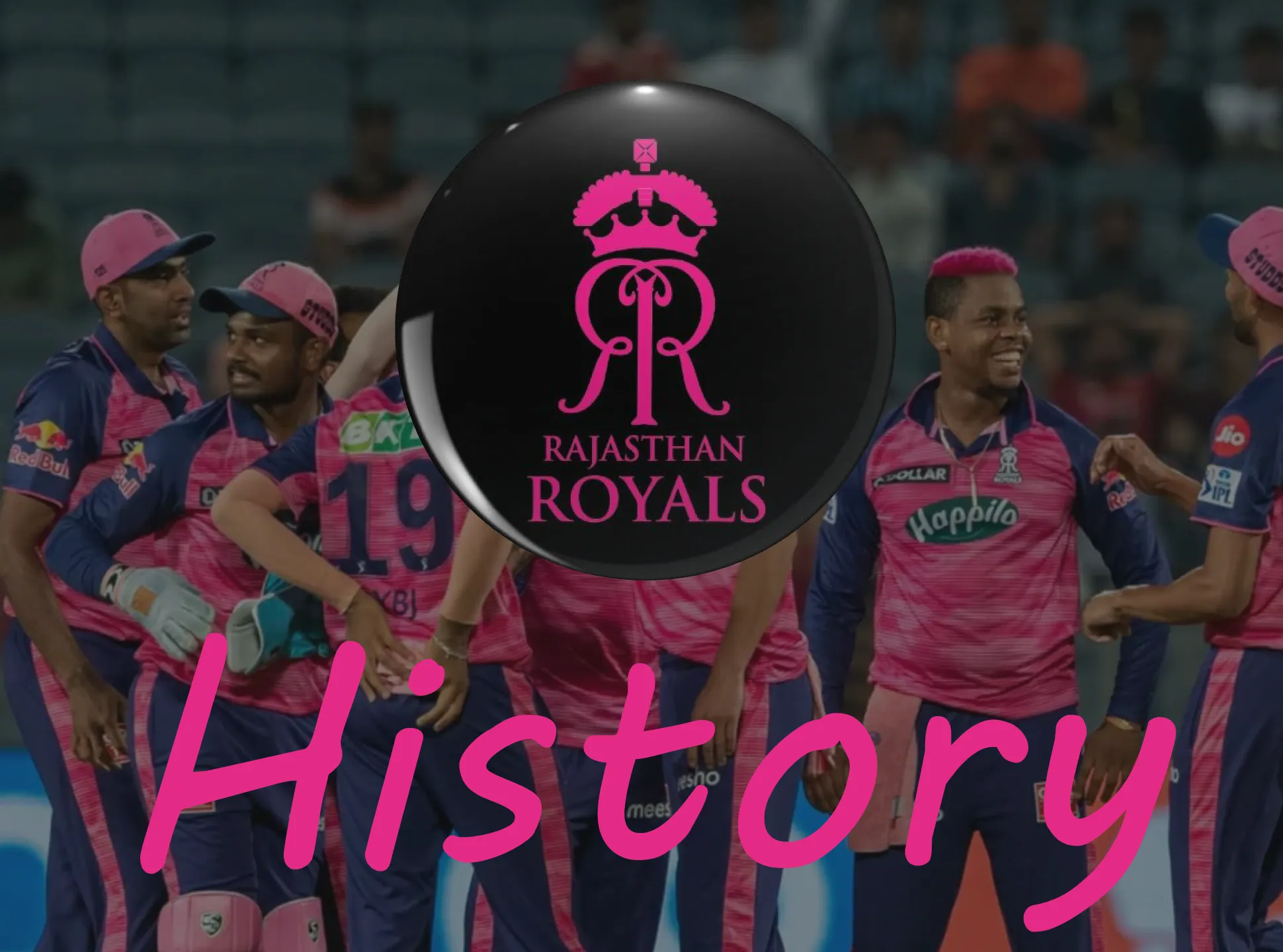 Rajasthan Royals started its history in 2008.