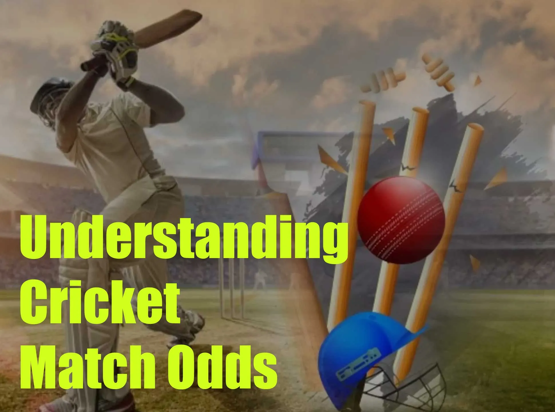 A small guide on how to understand cricket match odds and make successful online bets.