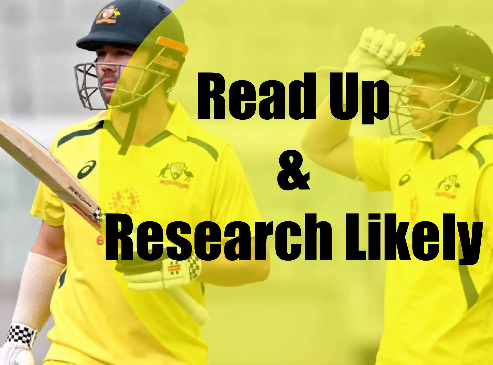 Make some research before the betting on cricket.