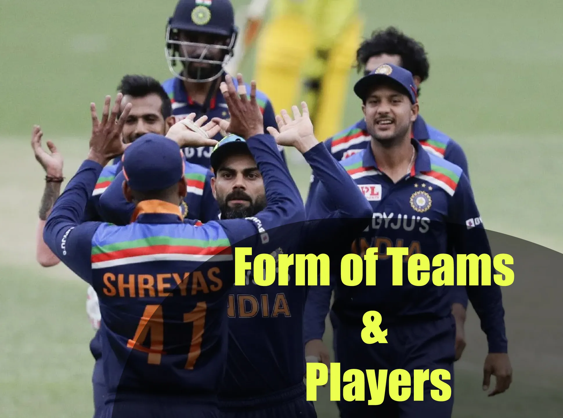 Get to know in which form are the players of your team.