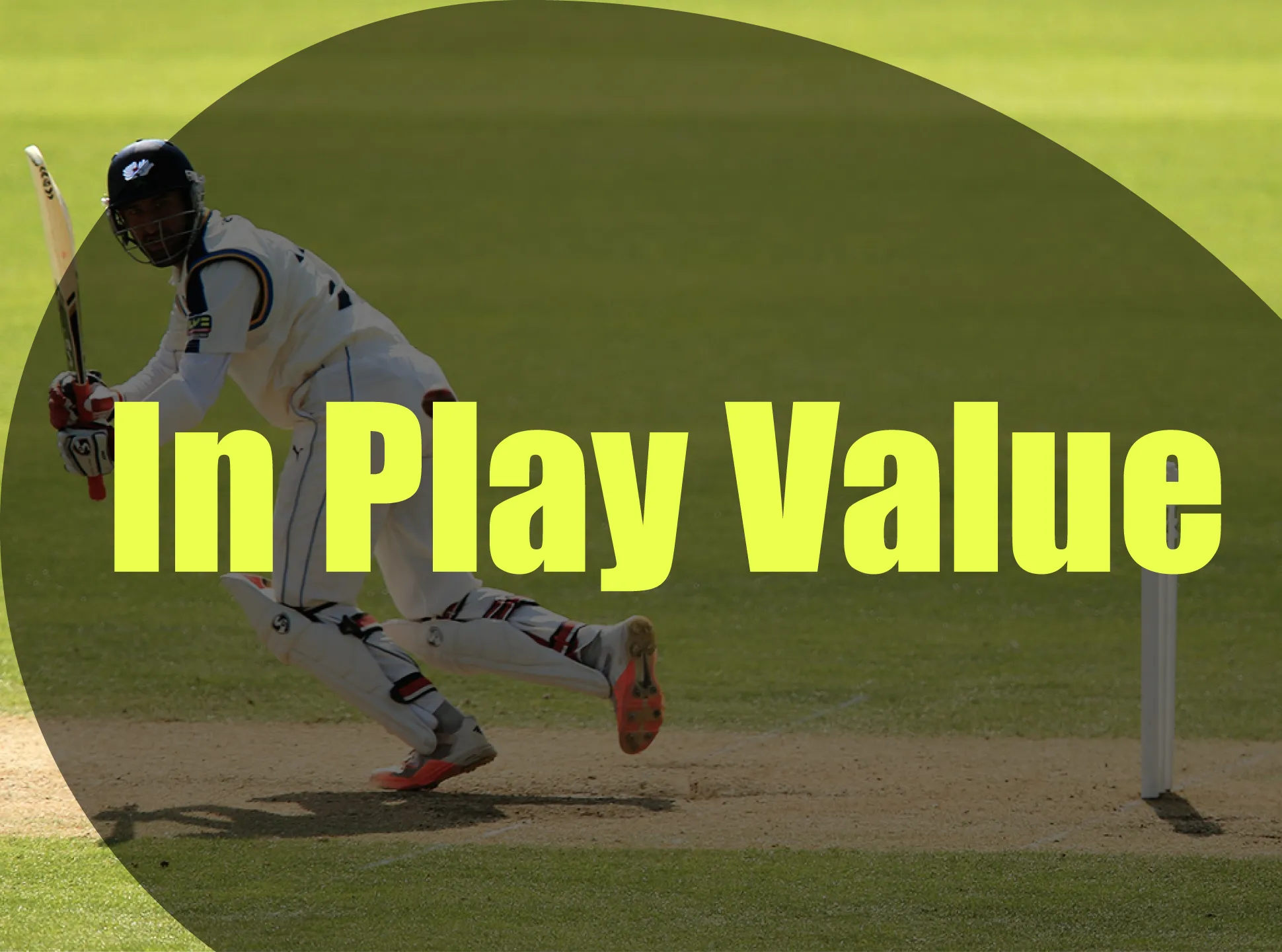 Watch the progress of the team that you want to bet on.