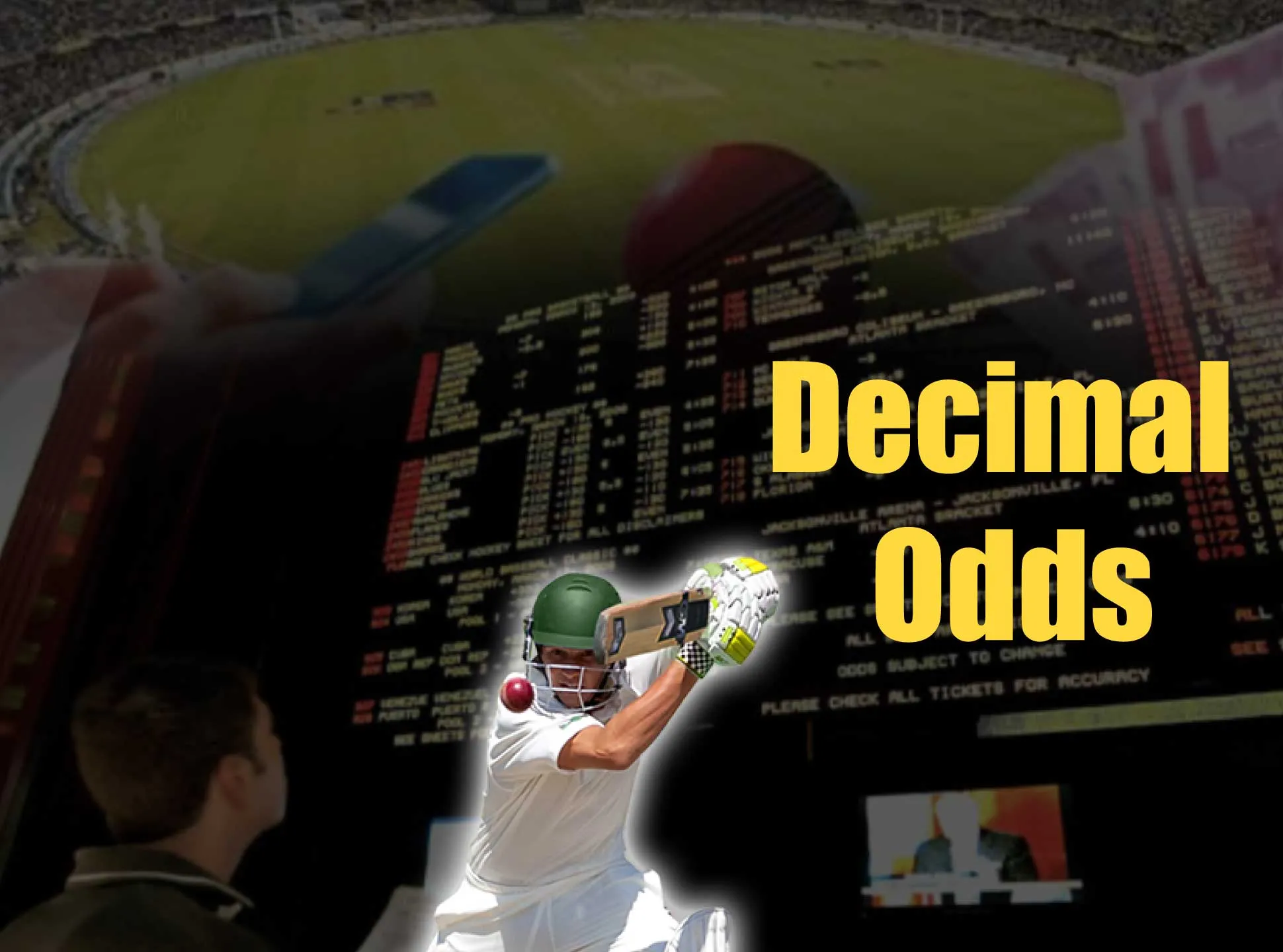 Decimal odds are common for IPL betting.
