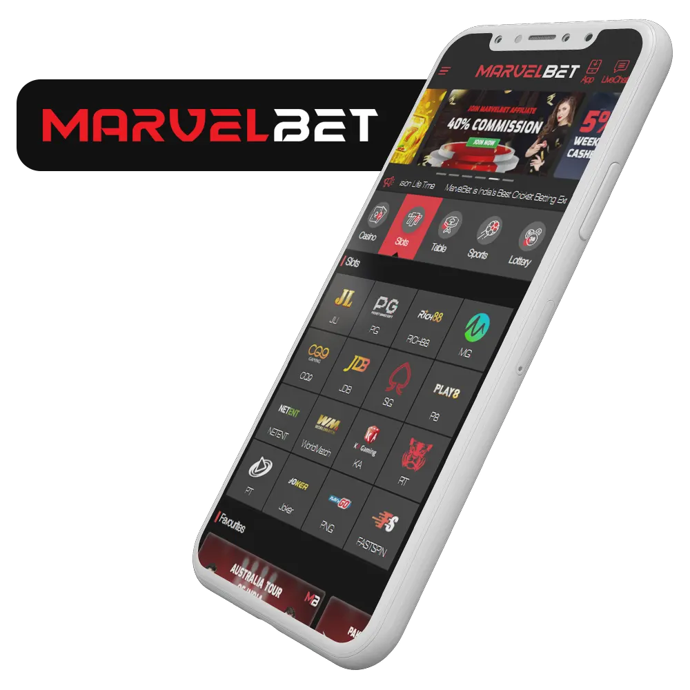 Marvelbet app is very convinient for usage.