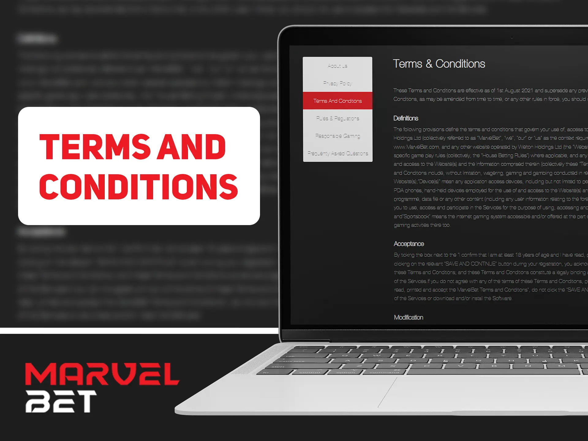 Read Marvelbet terms and conditions before making bets.