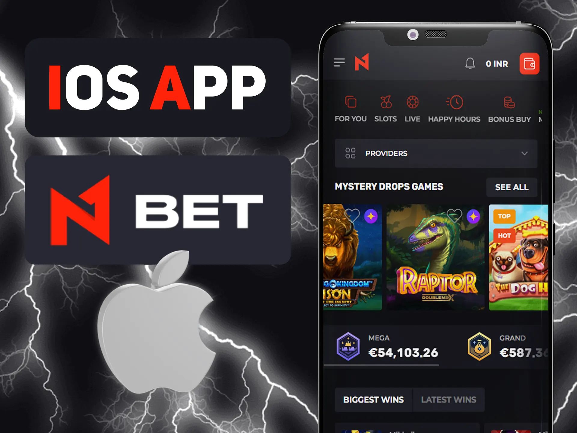 N1bet iOS app is great for making bets in any place.