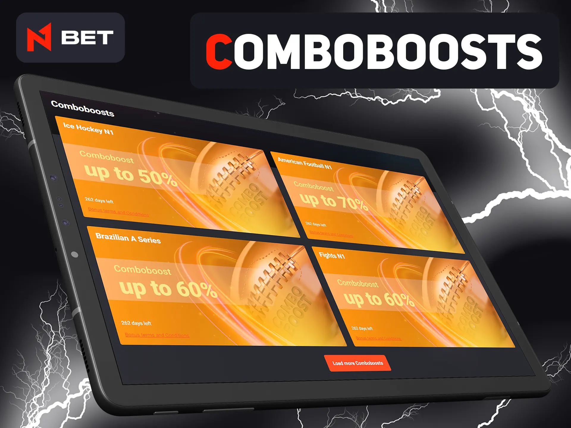 Multiple your winnings with N1betcomboboosts.