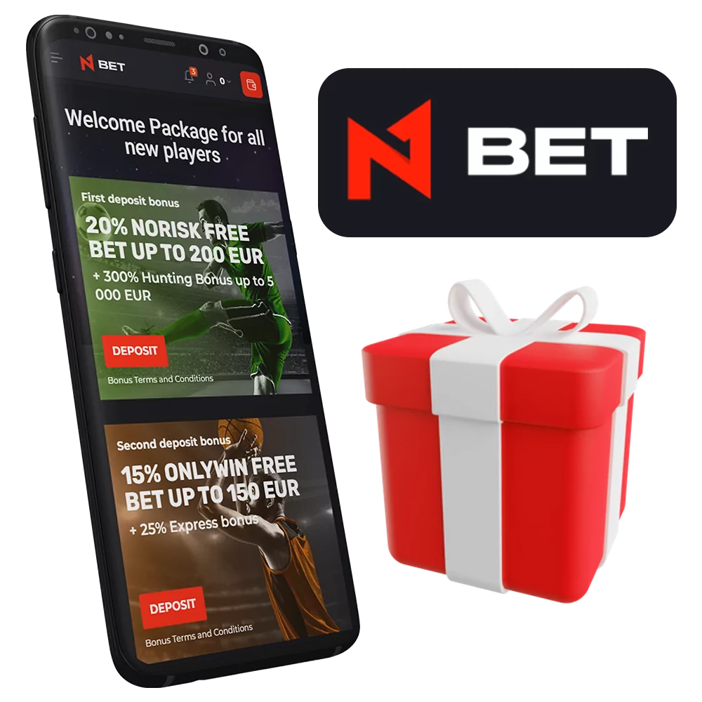 N1bet provides huge variety of bonuses to claim.