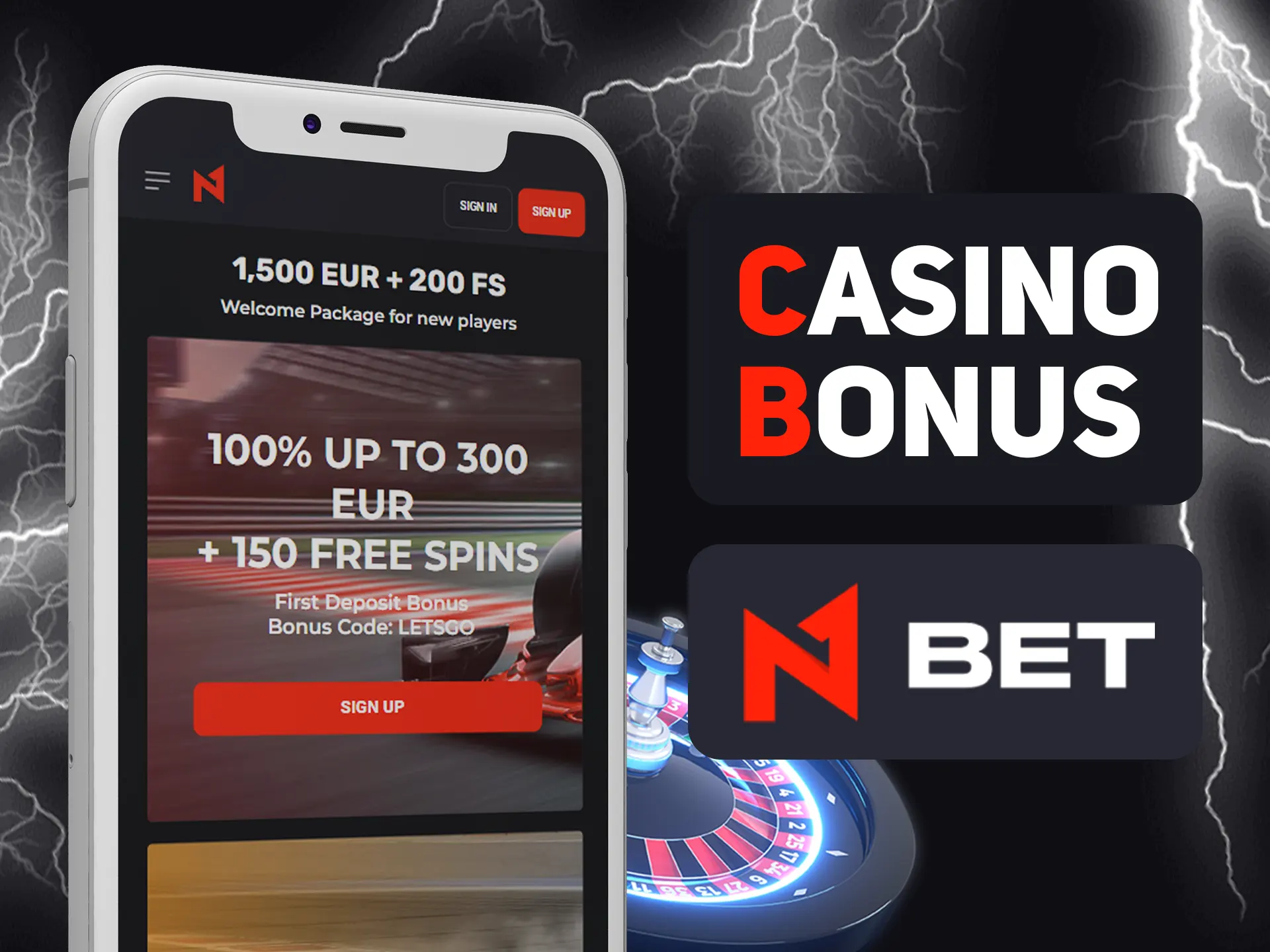 Get casino bonus by playing it at N1bet.