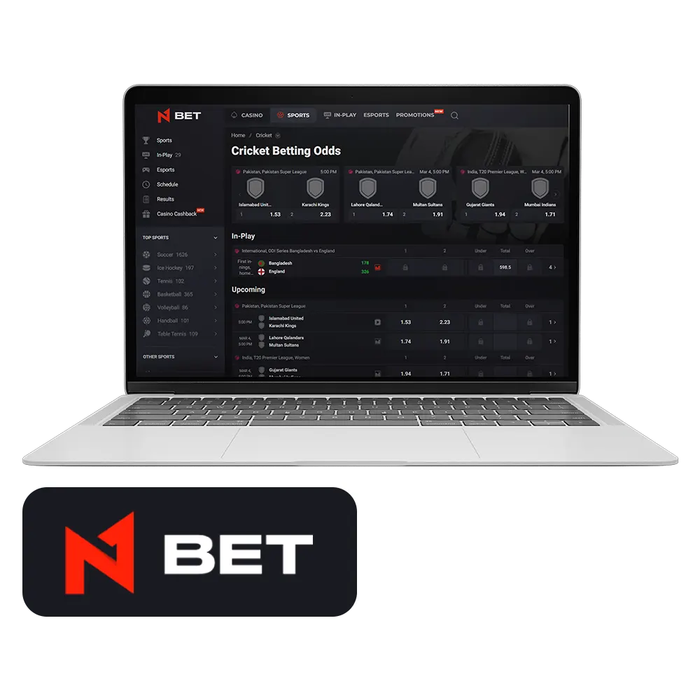 Use all provided possibilities of N1bet betting company,