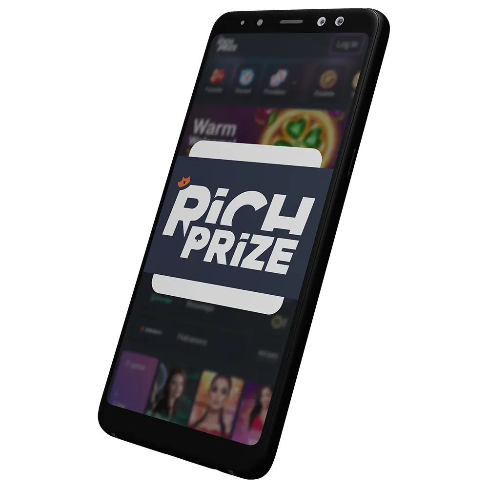 Download and install Richprize app on your devices.