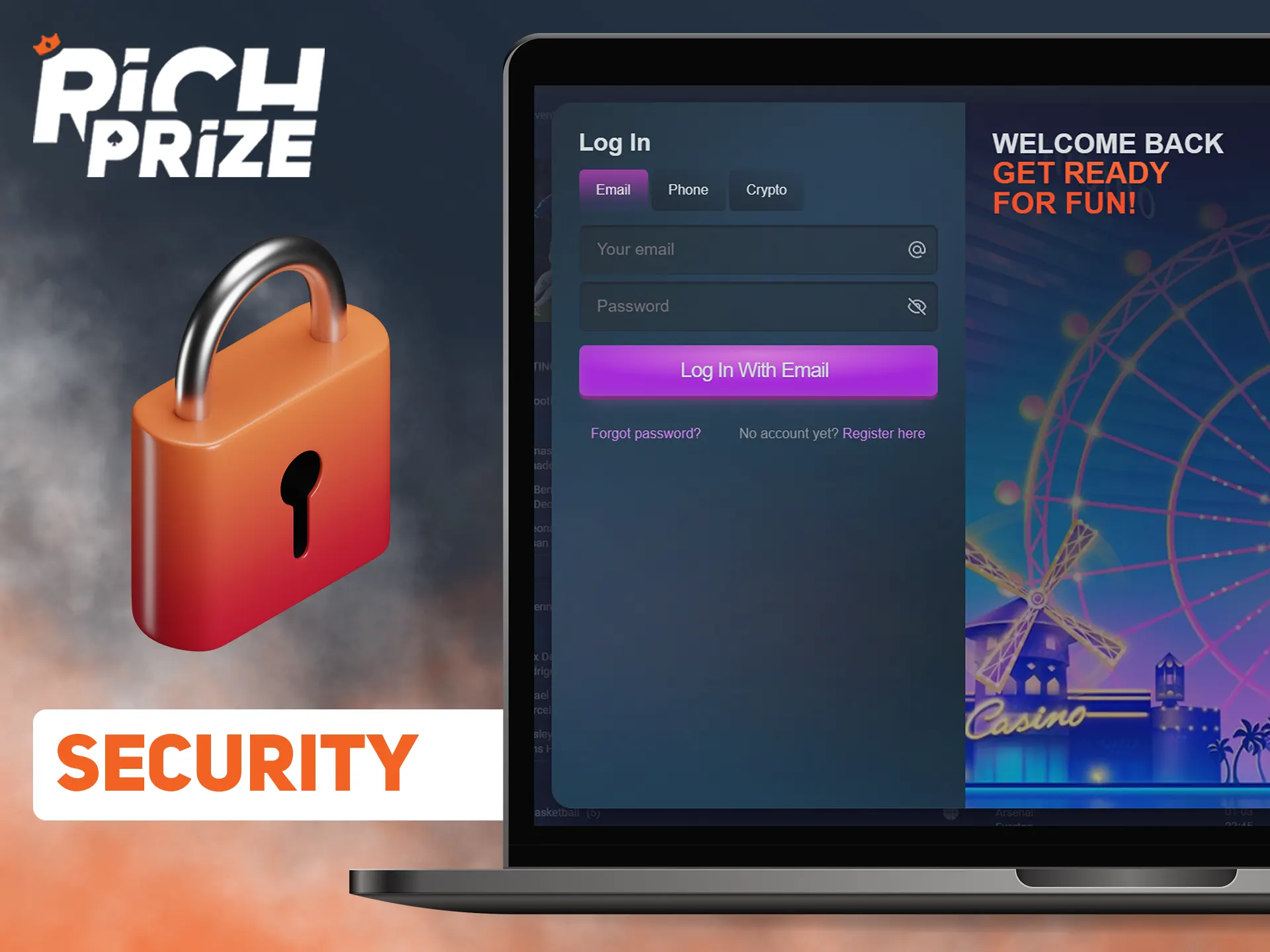 Your information is in safe at Richprize.