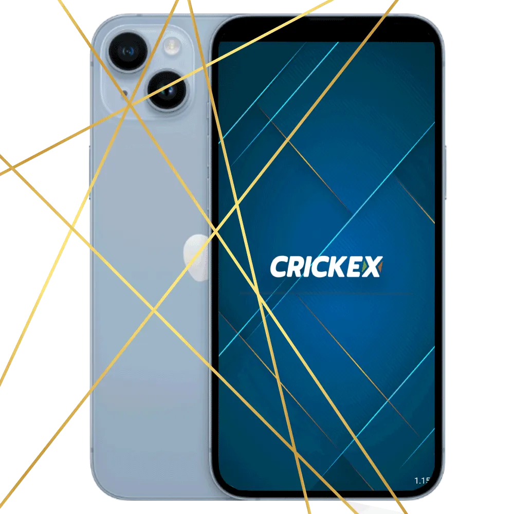 Download the Crickex app to place bets on sport and play casino via your smartphone.
