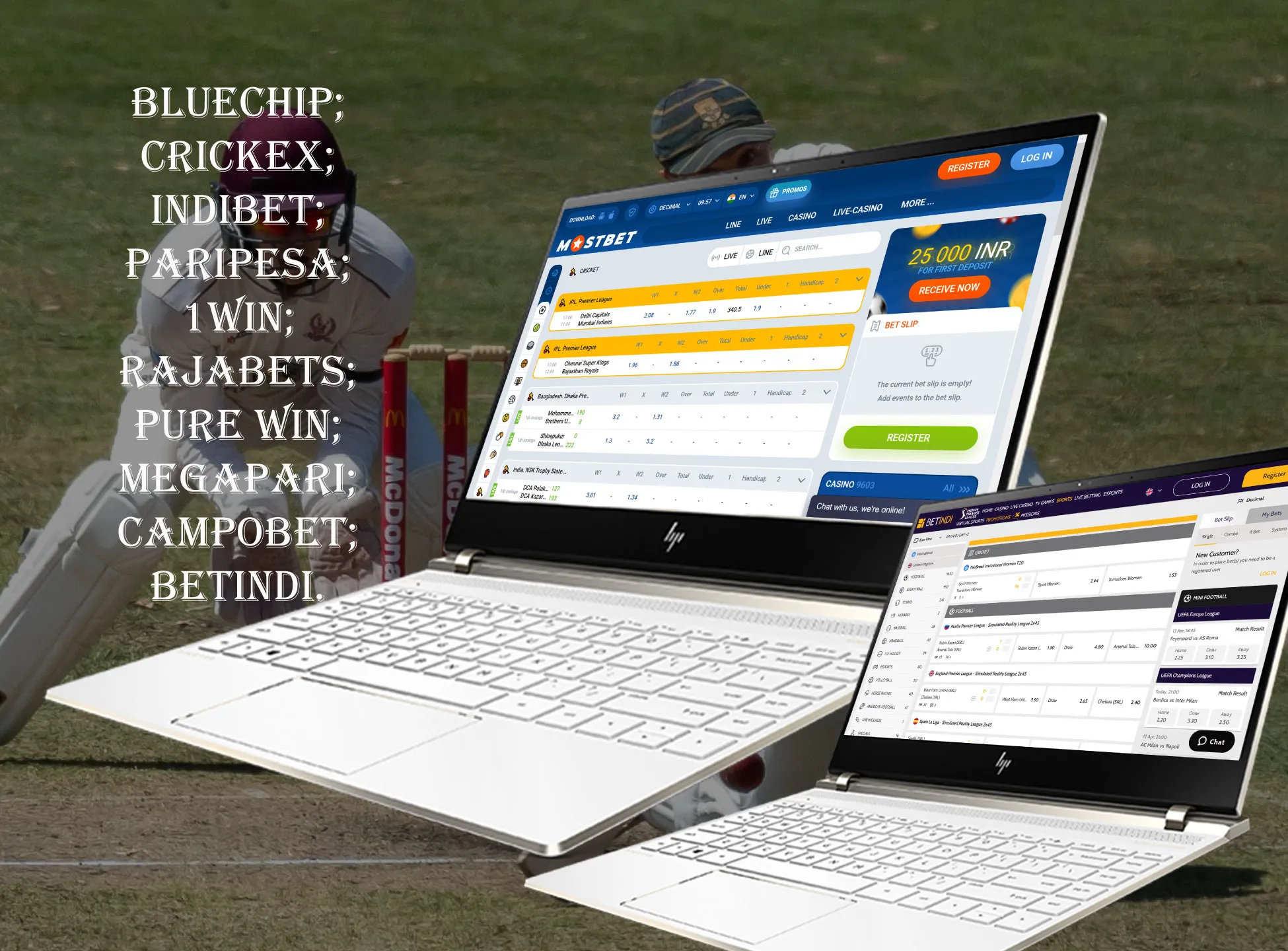 Here is a list of the new bookmakers that are great for the cricket betting.