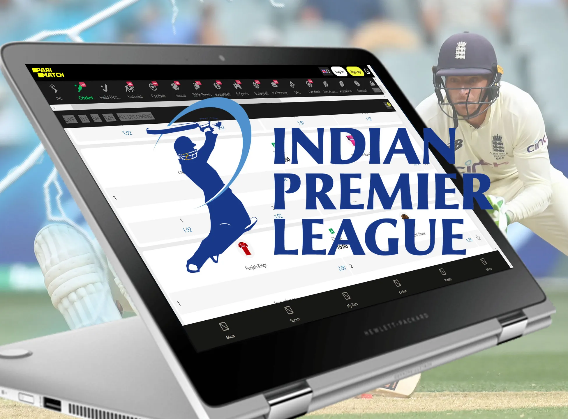 Place bets on the IPL matches on these websites.