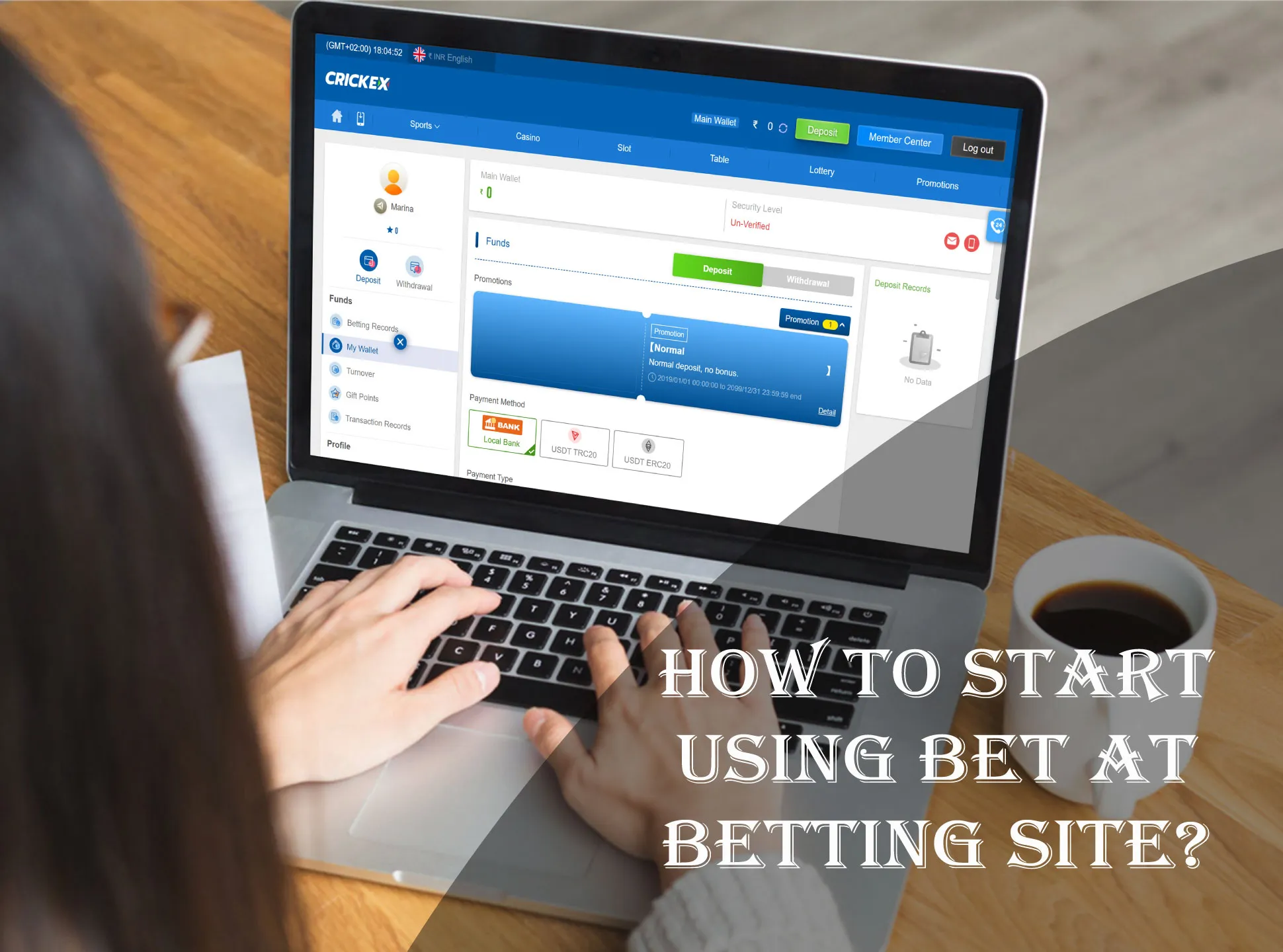 Choose the match you want to bet on, specify the amount of money and place a bet.