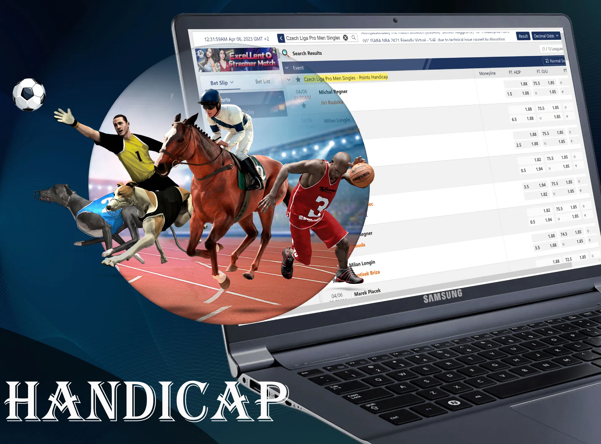 Place handicap bets of you are an experienced bettors.