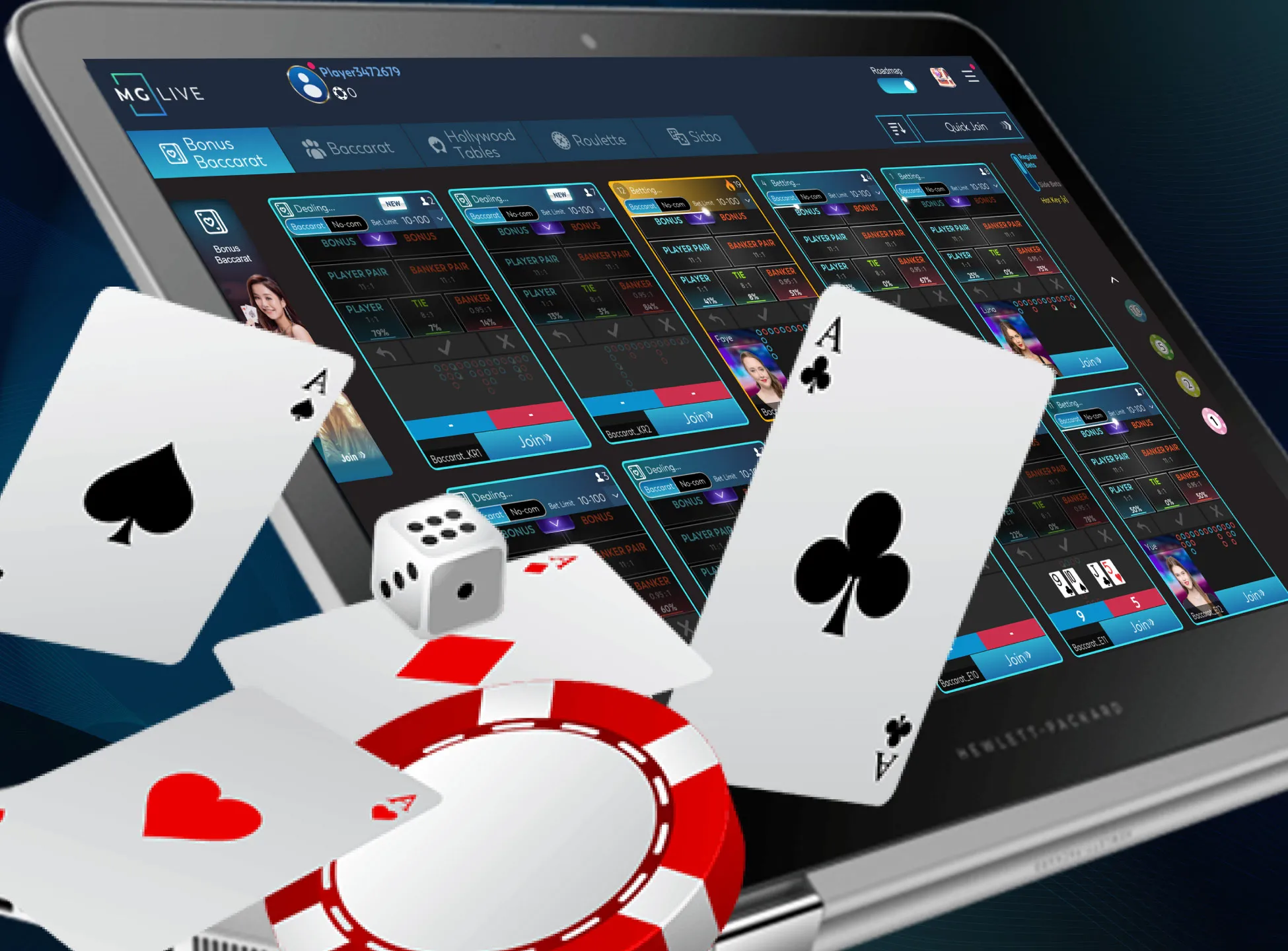 Find the most popular casino games on Crickex and play blackjack, poker, roulette and other games.