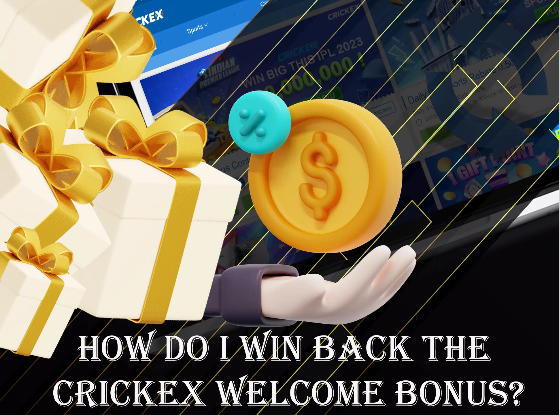There are certain conditions that you should meet to win back the bonus money.