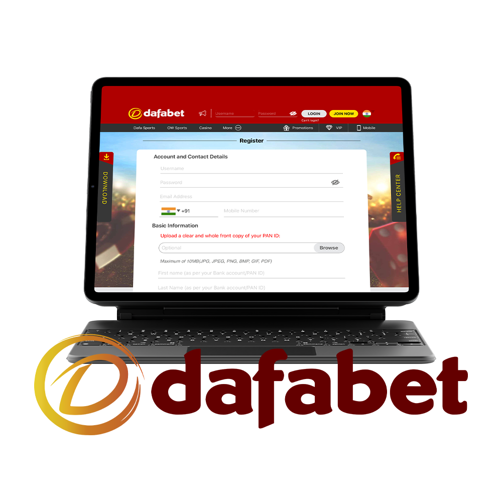 Learn how to create an account on Dafabet.