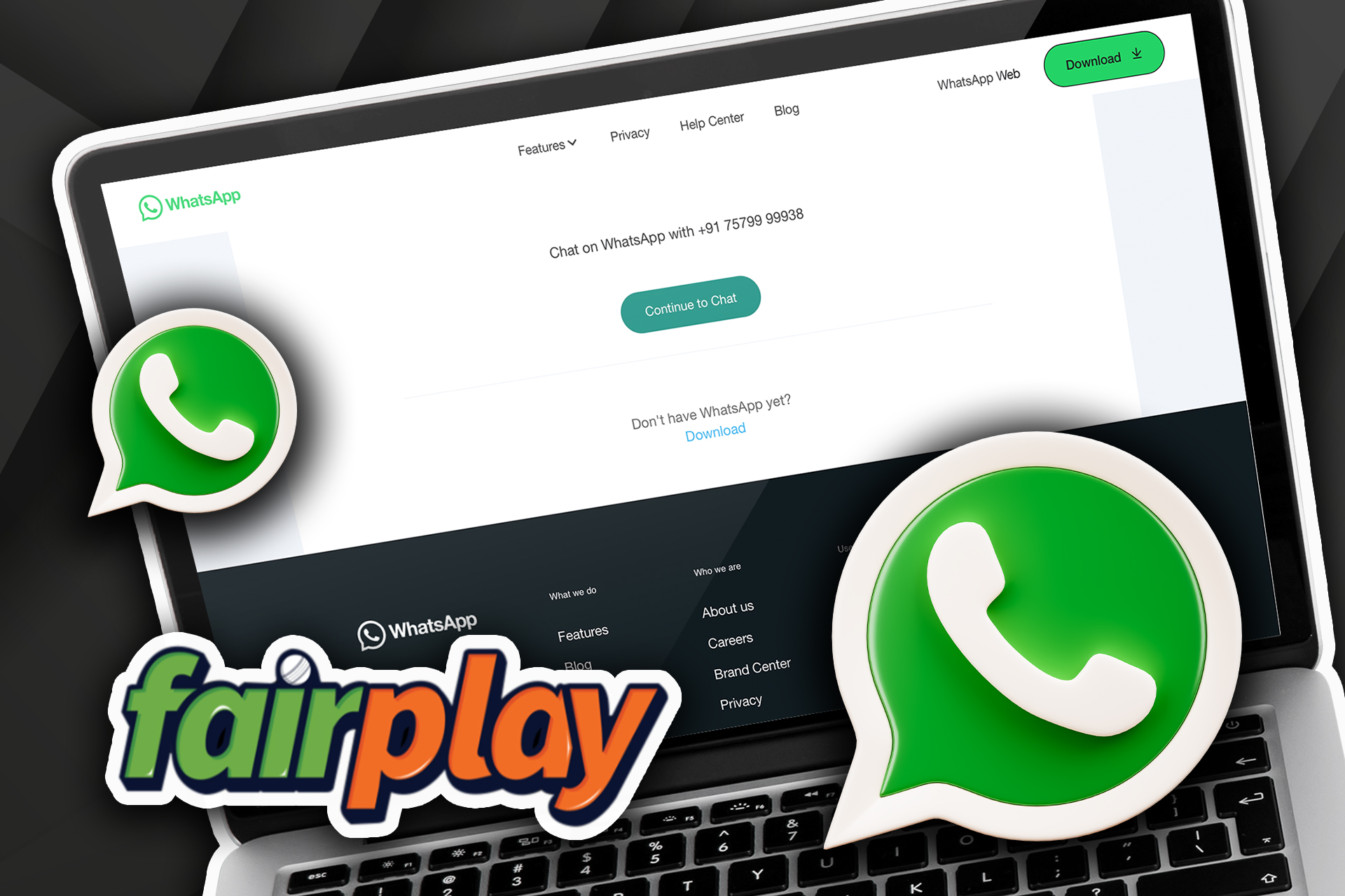 You will be redirected to the Whatsapp chat.