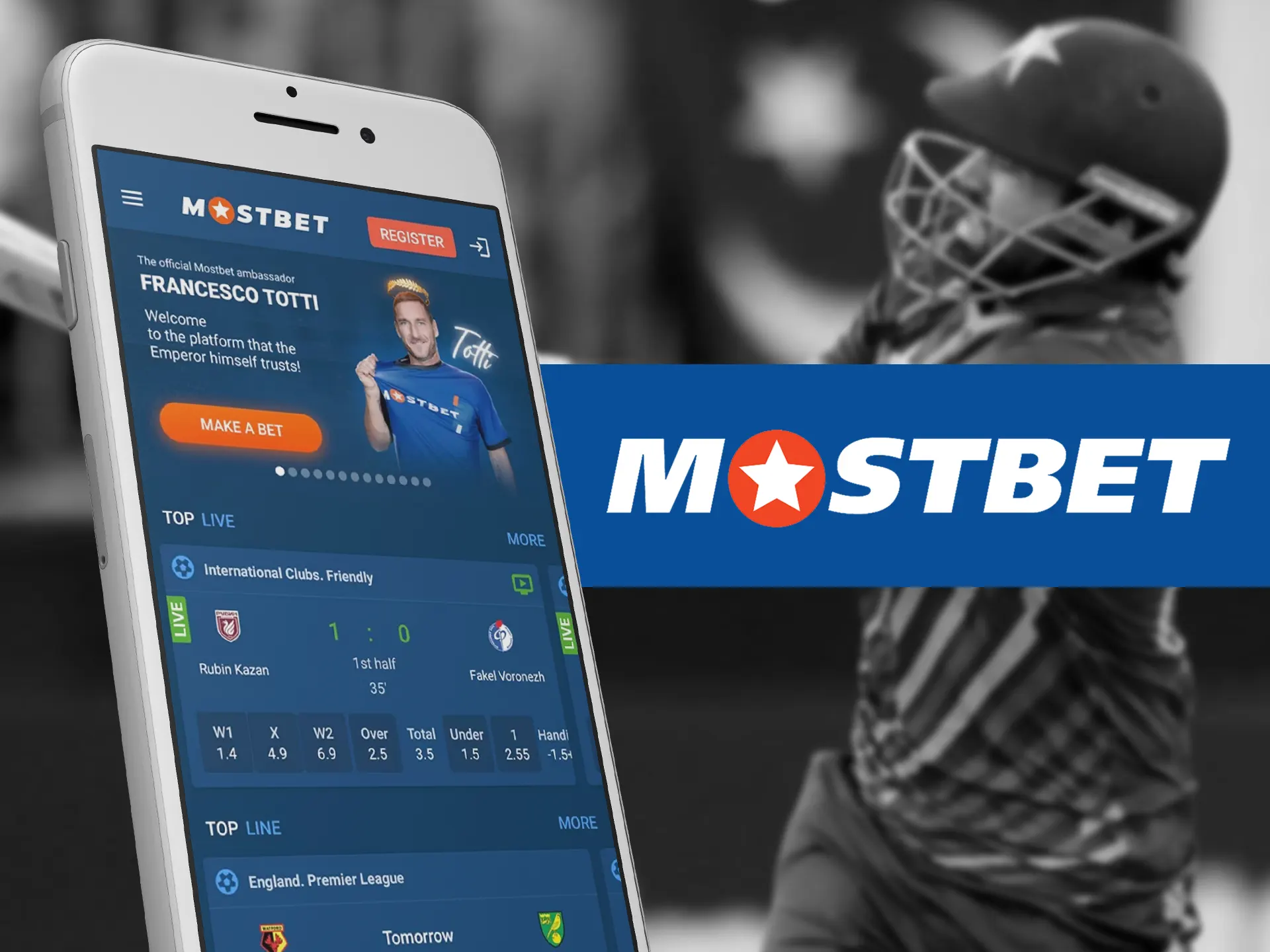 Get all of the Mostbet promotions in app.