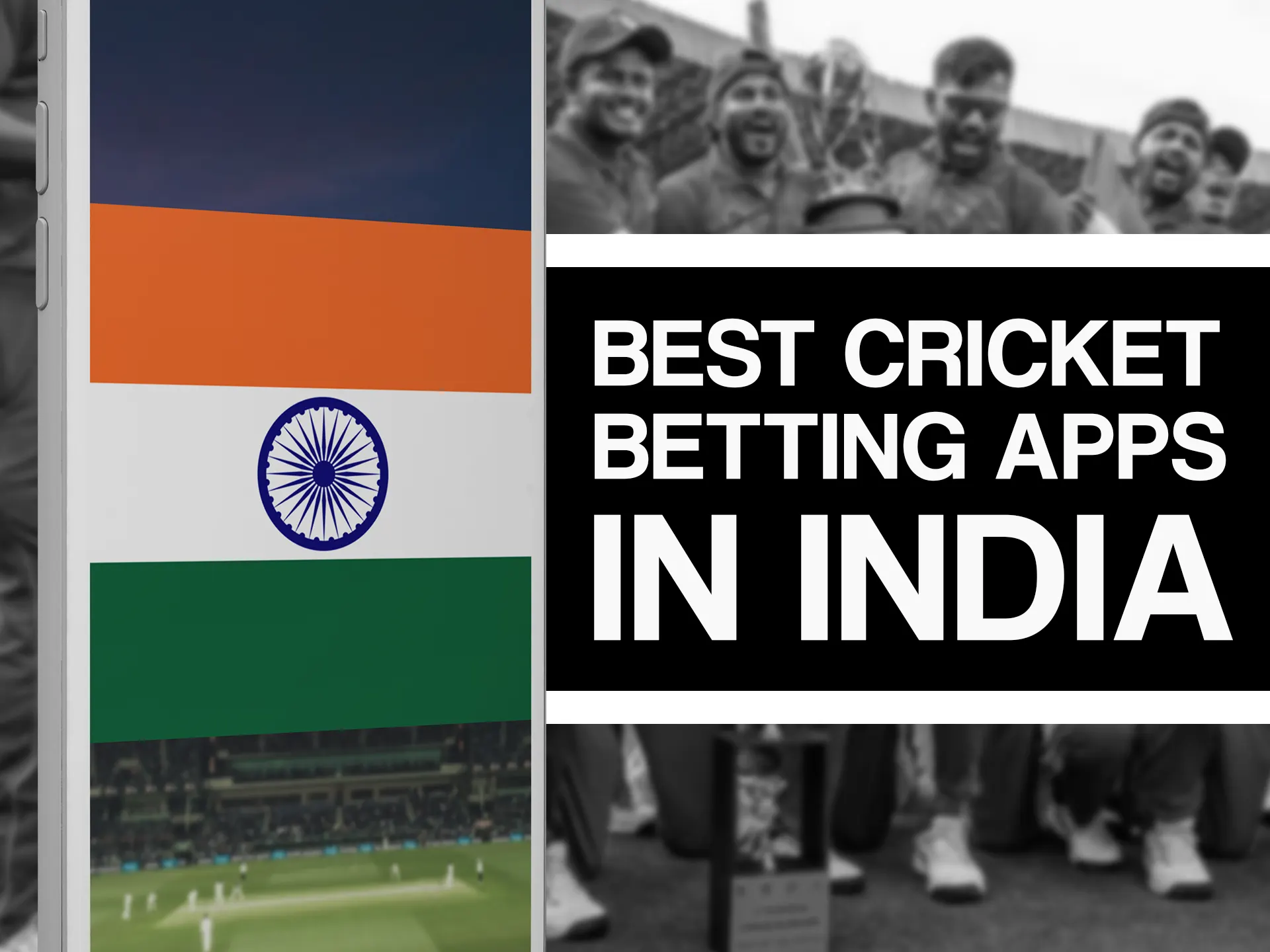 Choose cricket betting app to use in India.