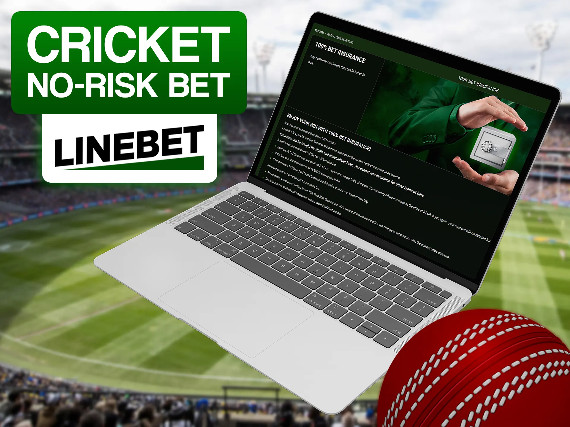 Make free bets on some of cricket matches at Linebet.