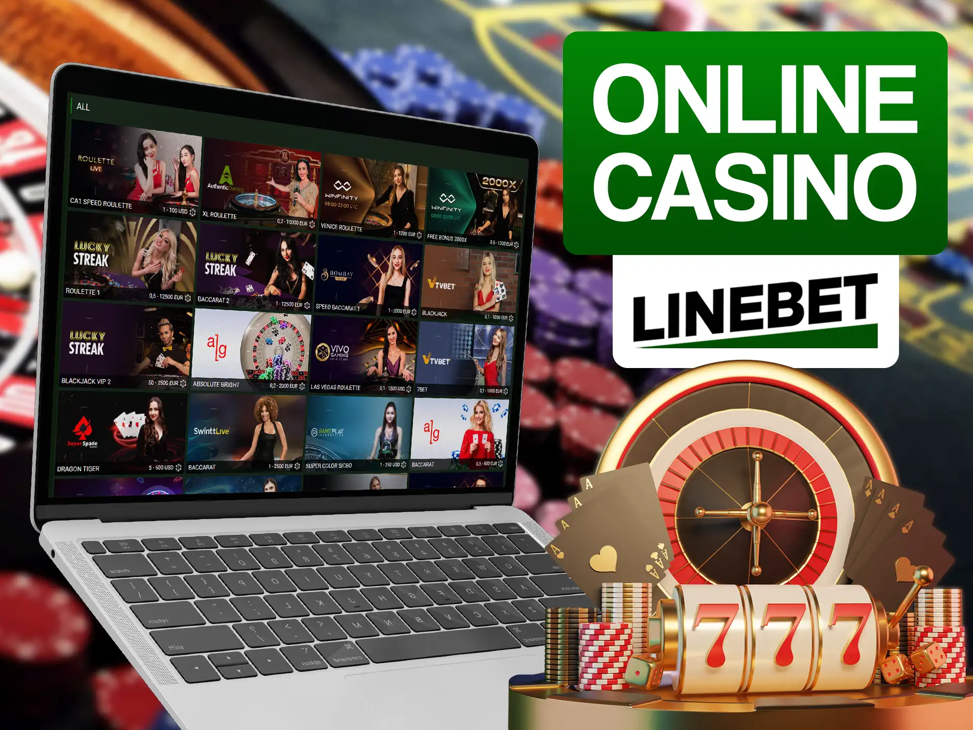 Visit Linebet casino and play your favourite games.