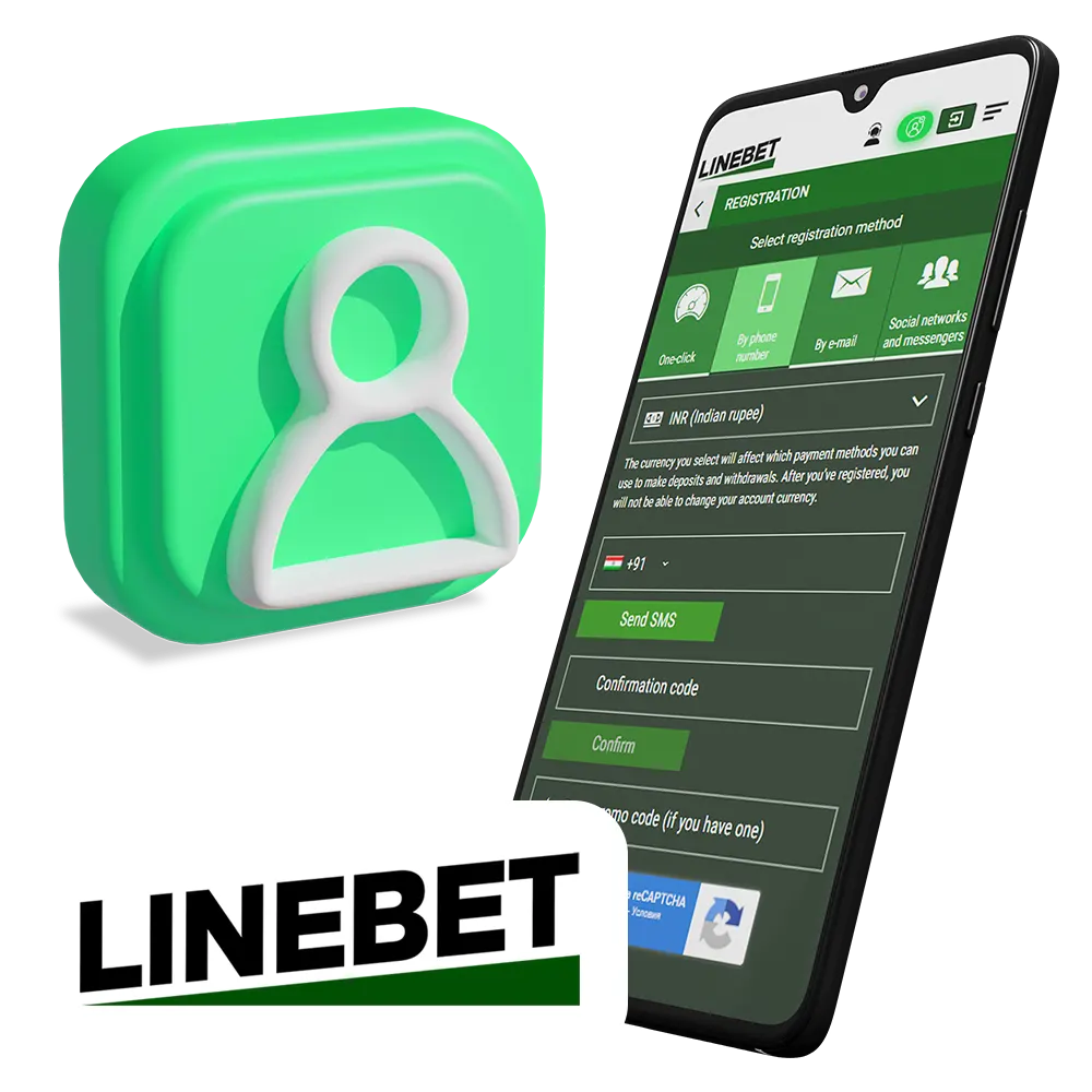 Make Linebet account and start betting and playing.