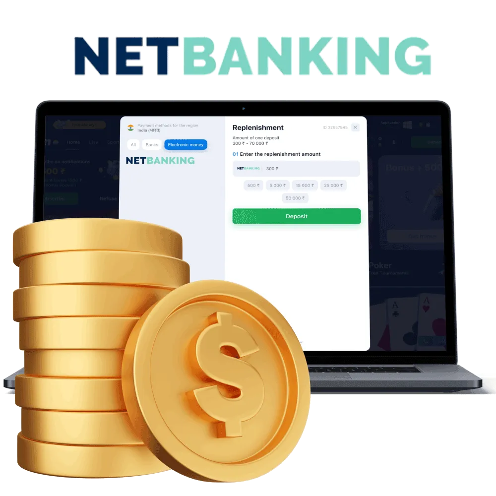 Learn more about the new payment system NetBanking.