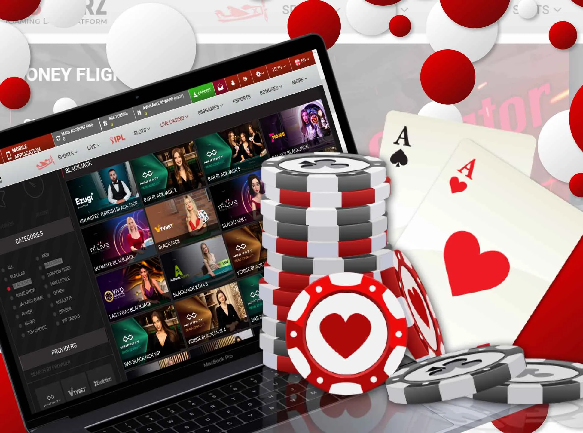 Play baccarat, poker, blackjack and other popular games in the 888starz online casino.