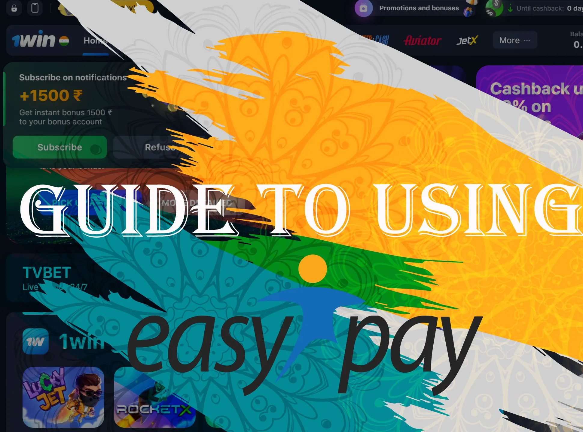 Use our guide to get an EazyPay account.