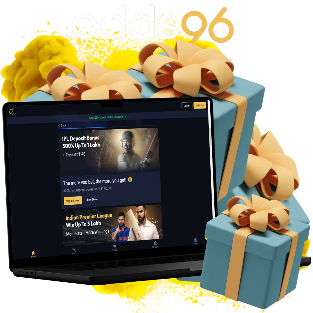 Learn how to get all of the Odds96 bonuses.
