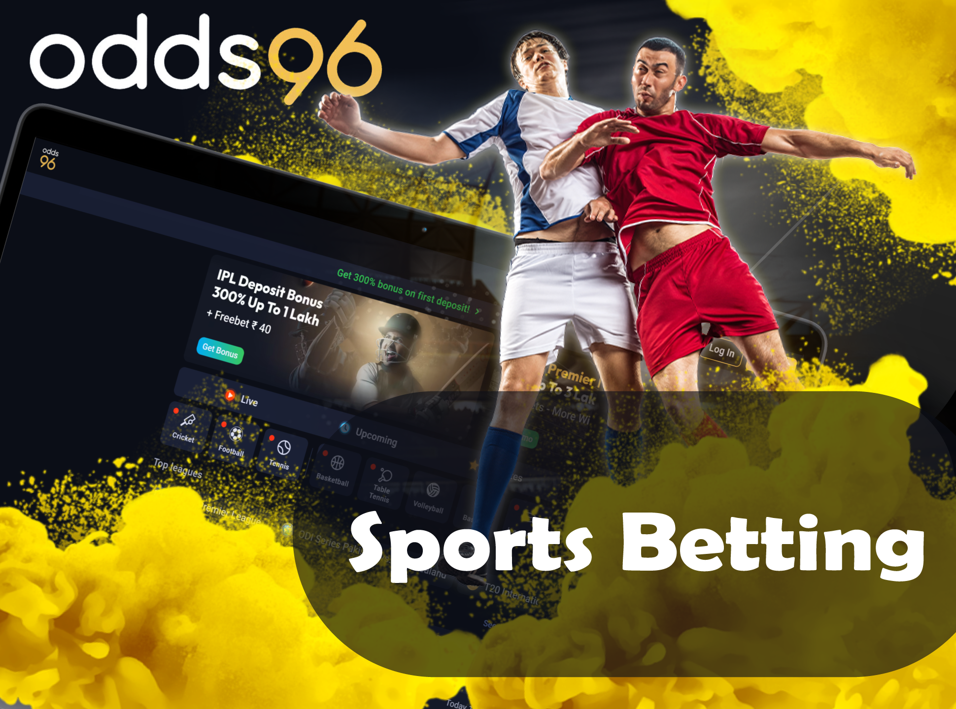 Bet on sports at Odds96.