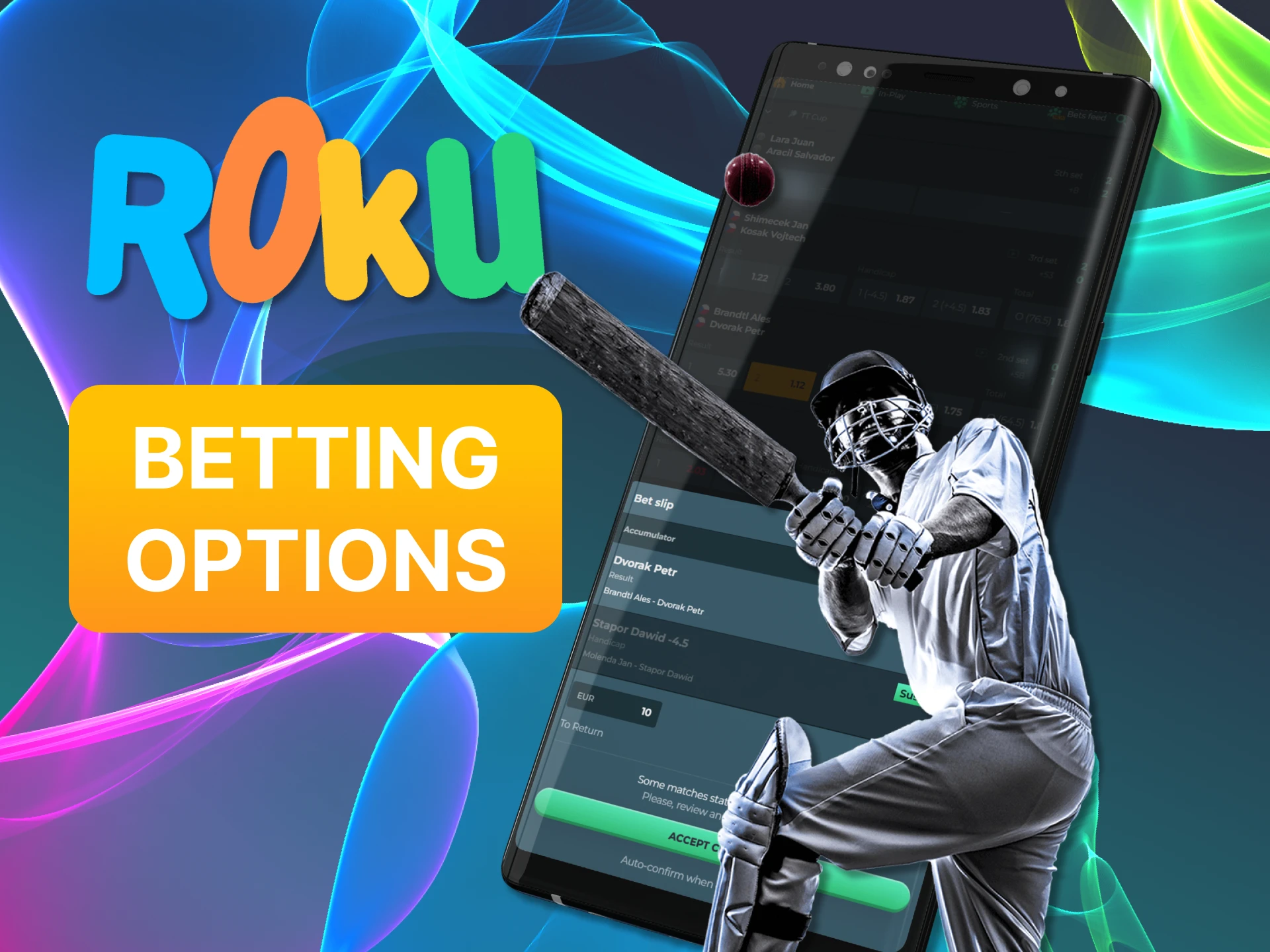With the Rokubet app you have a variety of options for betting on sports.