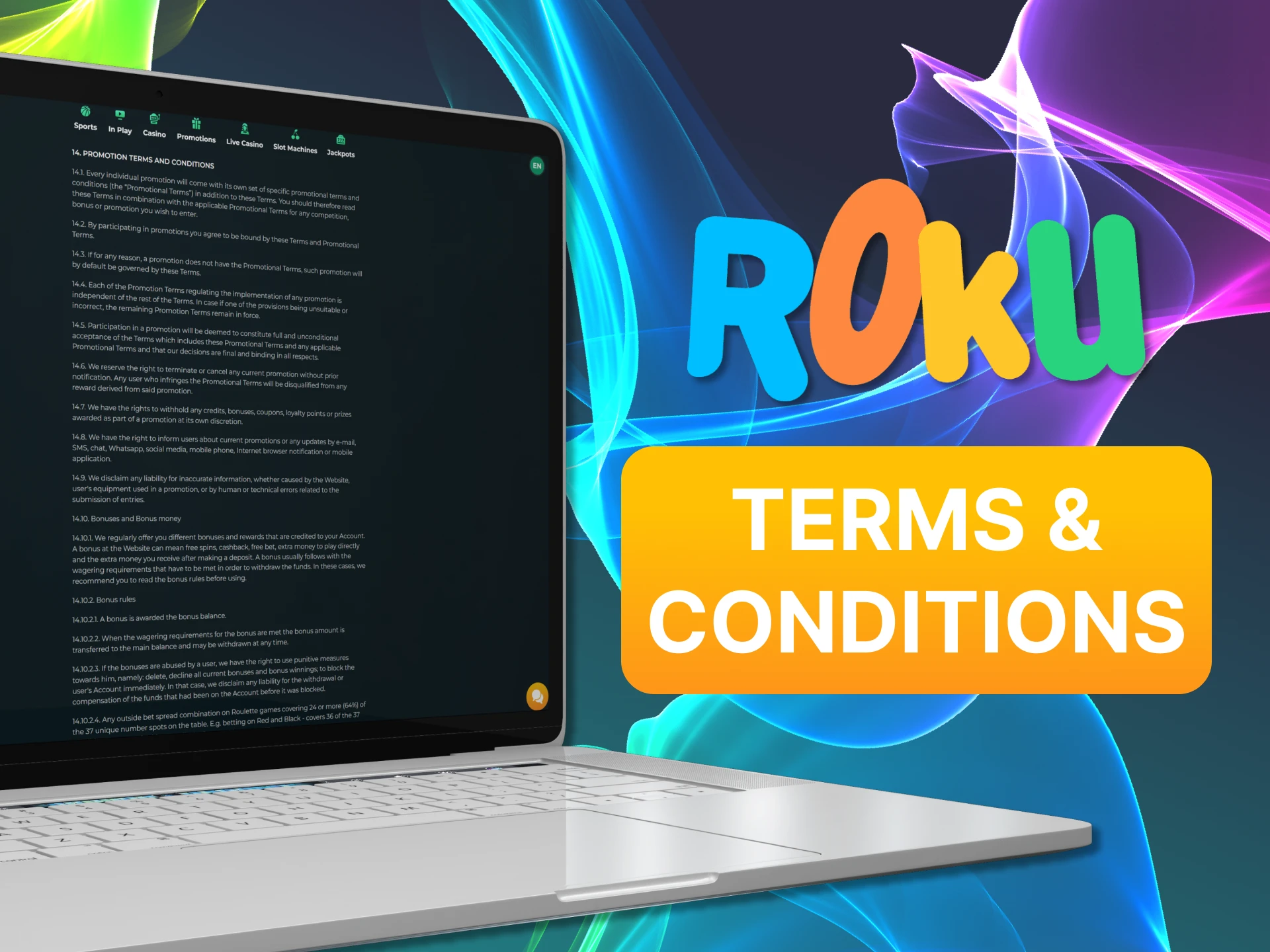 Get to know Rokubet's terms and conditions.