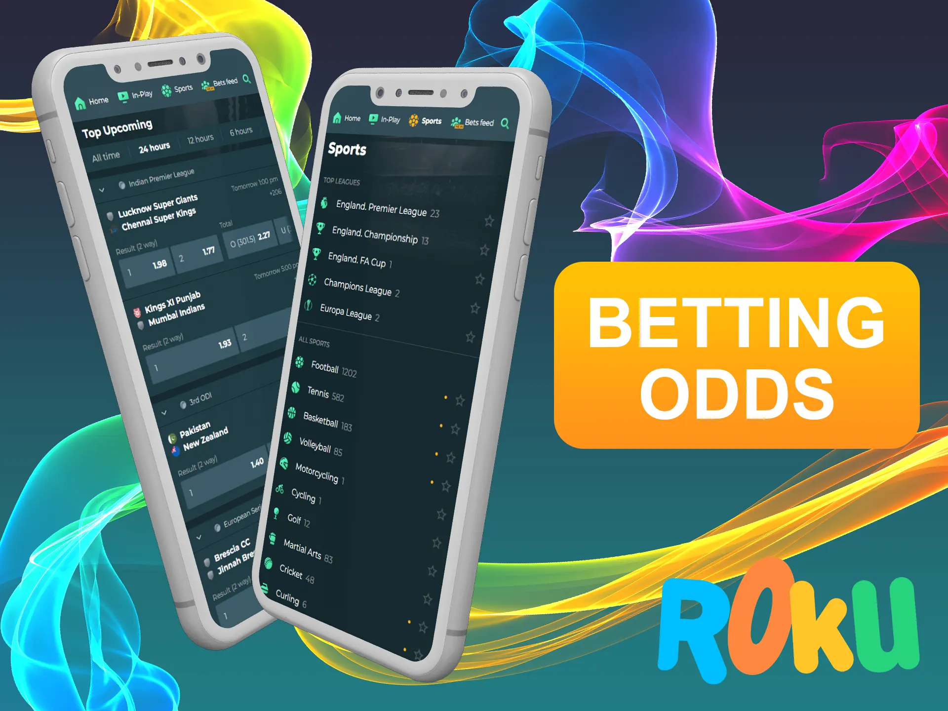 Calculate odds and make your bet at Rokubet.