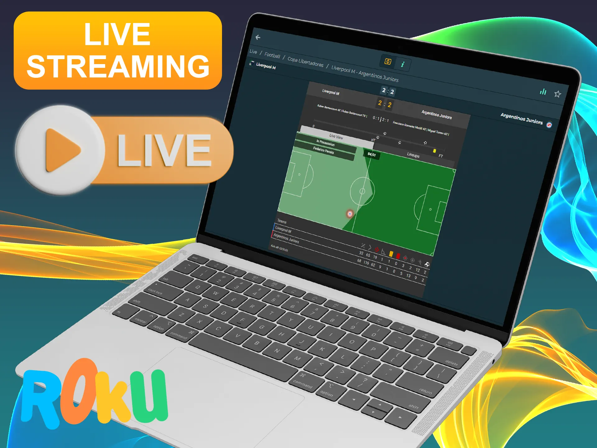 Bet and watch matches online at Rokubet.