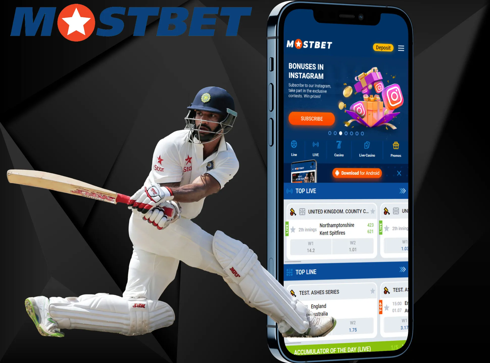 Mostbet app is user-friendly for betting on money.