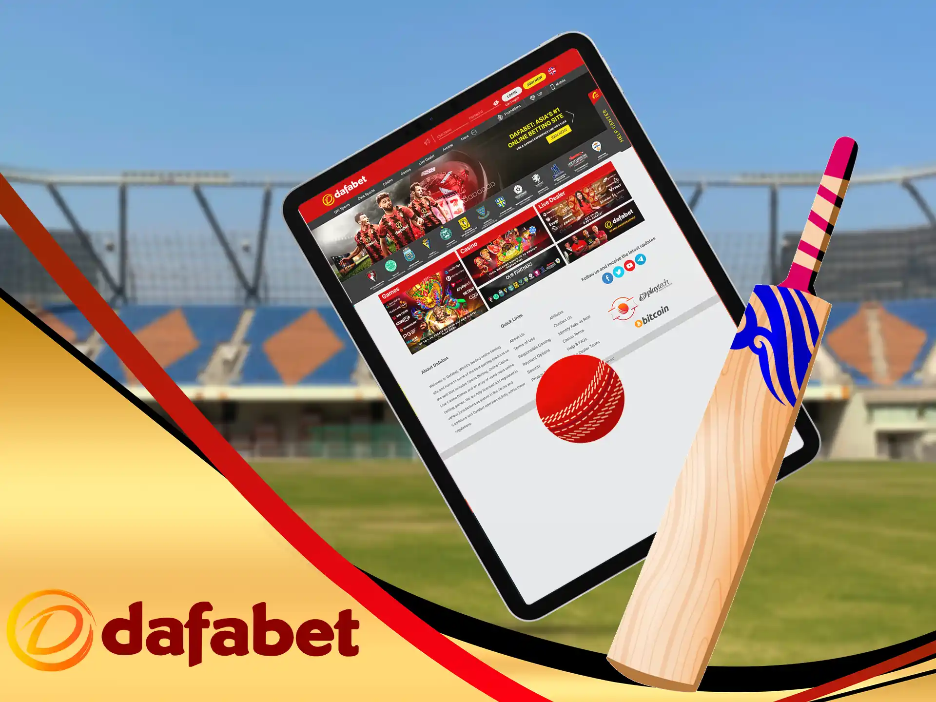 To start playing at Dafabet, a fairly popular cricket betting site in India, just create an account.