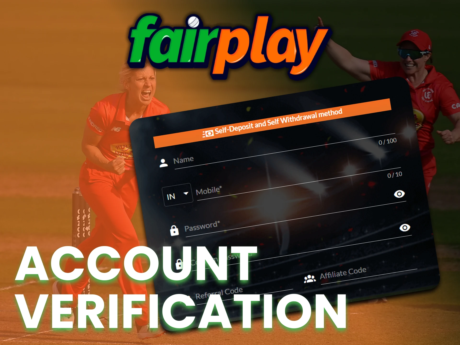 Verify your Fairplay account.