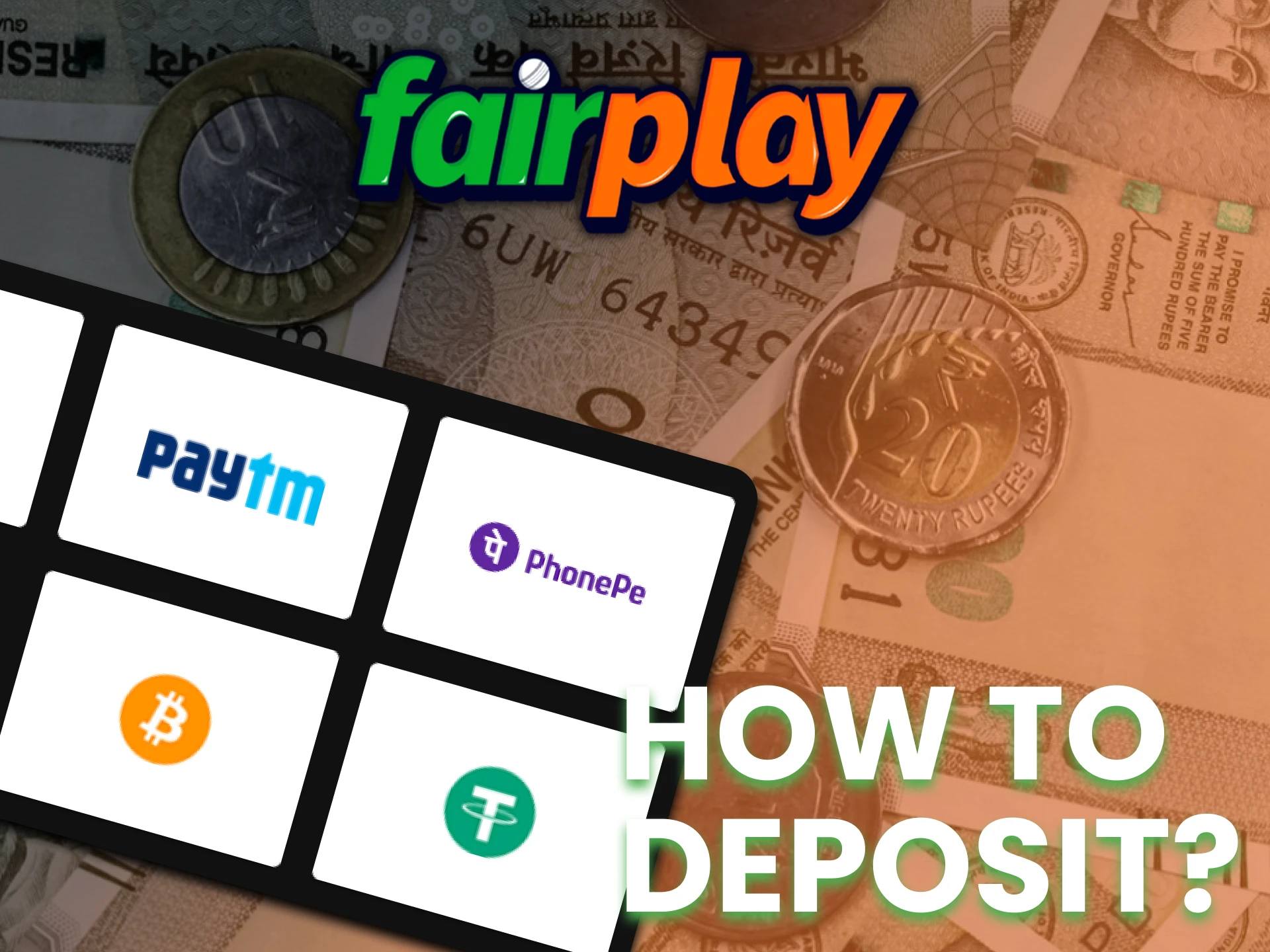 Make your first deposit at the Fairplay and get your deposit bonus.