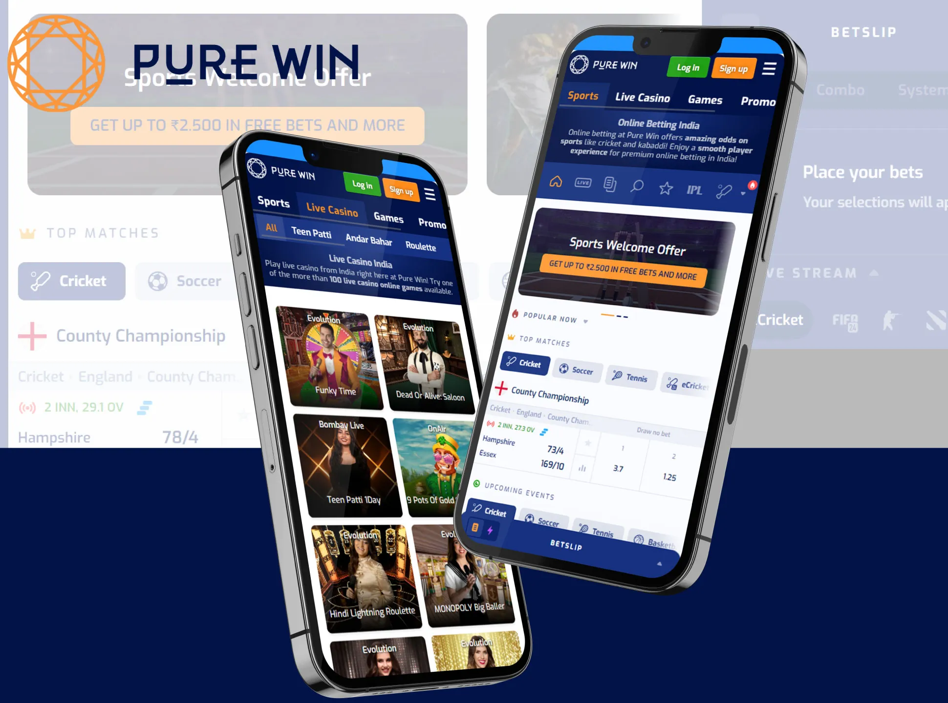 You can use the Pure Win mobile version without installing the app.